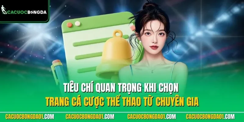 Tiêu chí quan trọng khi chọn trang cá cược thể thao từ chuyên gia